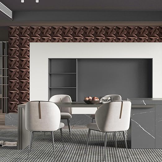 Art3dwallpanels Antique Copper 33 Pack 3D Wall Panels