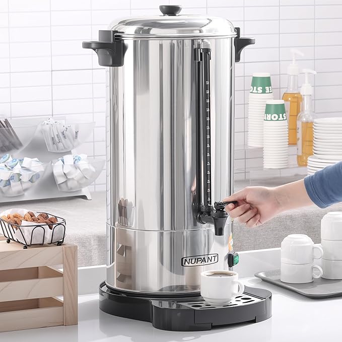 Commercial Coffee Urn 100 Cup/15L Coffee Dispenser