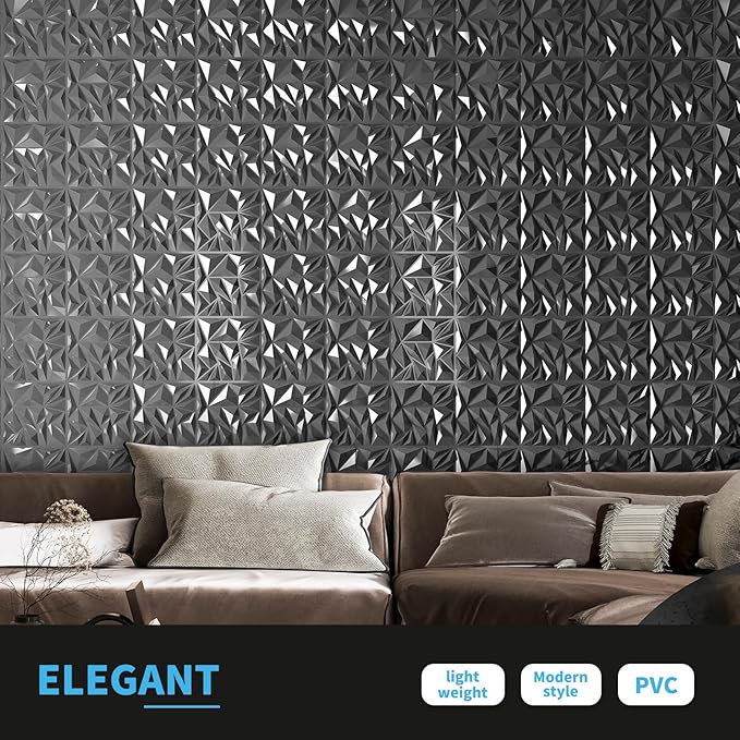 Art3d 33-Pack 3D Wall Panels
