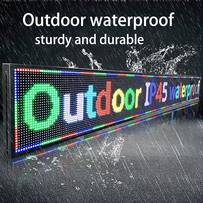 P10 Outdoor Led Sign Programmable Scrolling Digital Display Screen Message