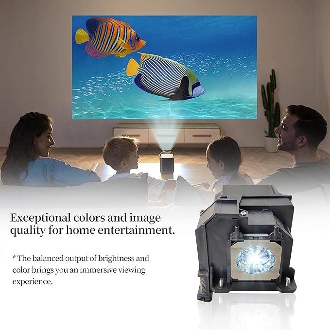 SORNEICDR EL PLP91 Replacement Projector Lamp Bulb Compatible