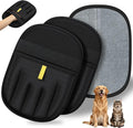 Pet Hair Removal, 2025 Newly Upgraded Five-Finger Electrostatic Pet Hair Removal Glove, Reusable Cat & Dog Hair Remover Tool for Clothing, Couch, Furniture, Carpet, Car Seat, Cat Grooming Glove -2 PCS