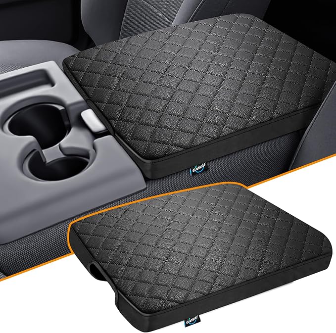 Center Console Cover Fit for 2011-2016 Ford F250 F350 F450 Super Duty 2011-2014 F150 with Jump Seat Console, Armrest Cover Console Cover, Customized Accessories (Only Jump Seat)