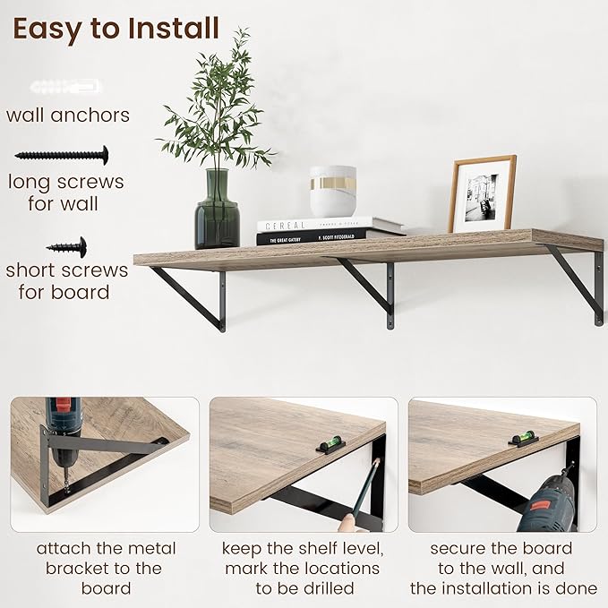 Axeman Deep Floating Shelves