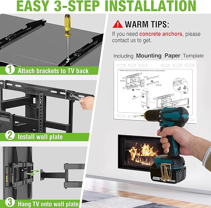 USX Mount UL Listed TV Wall Mount