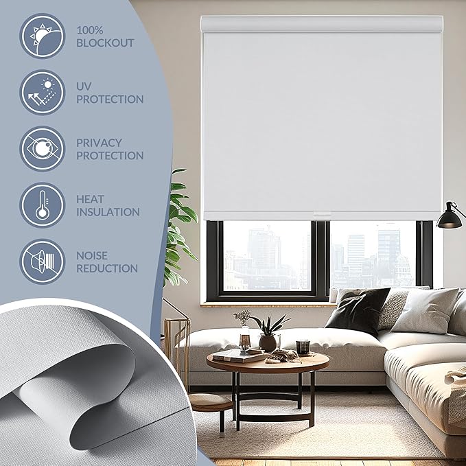 Boolegon Motorized Roller Blinds