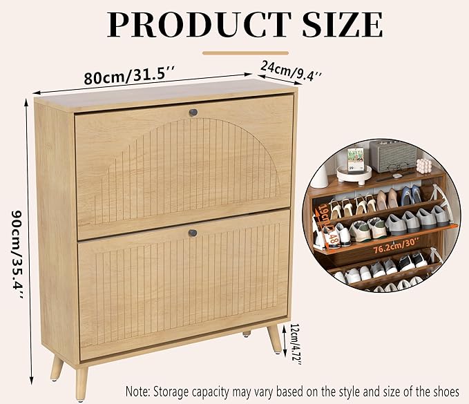 Shoe Storage Cabinet for Entryway