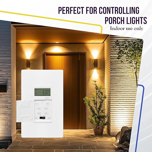 ENERLITES Programmable Digital Timer Switch