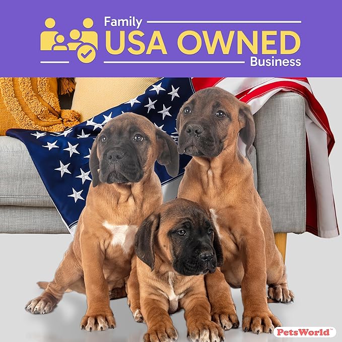 PETSWORLD 2XL Puppy Pads, 28x44 Inch, 600 Count| Ultra-Absorbent, Leak-Proof Dog Pee Pads for Potty Training