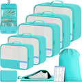 BAGAIL 9 Set Packing Cubes Luggage Packing Organizers for Travel Accessories