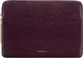 Comfyable Slim Laptop Sleeve Compatible with 13 Inch MacBook Air 13 in M4 M3 M2 M1, 13" MacBook Pro, PU Leather Bag Water-Resistant Cover Case, Berry Brown