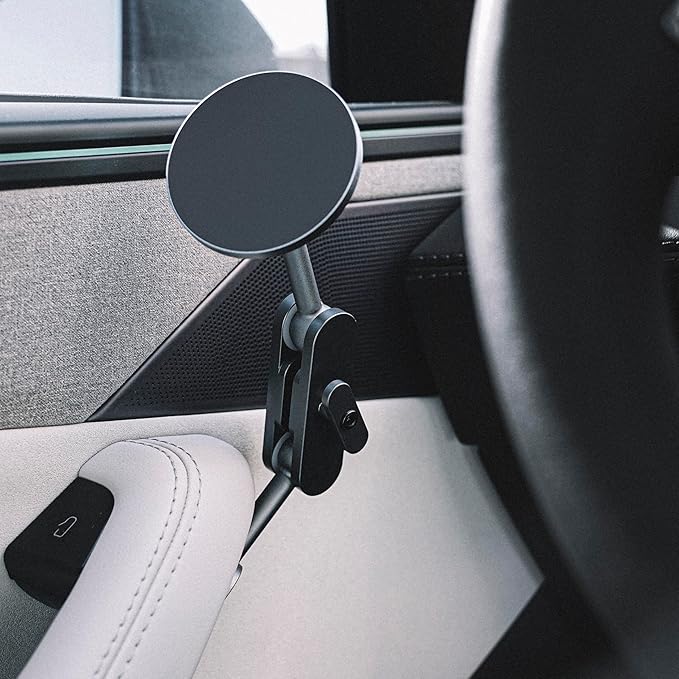 VION Model 3/Y Premium Alloy Phone Mount (2026-2025 New Model Y, 2024-2022 Model Y, 2023-2021 Model 3)