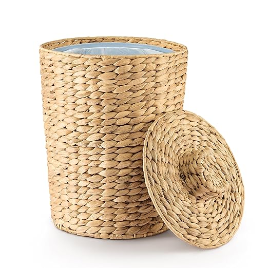 2 Gallons Wicker Waste Basket