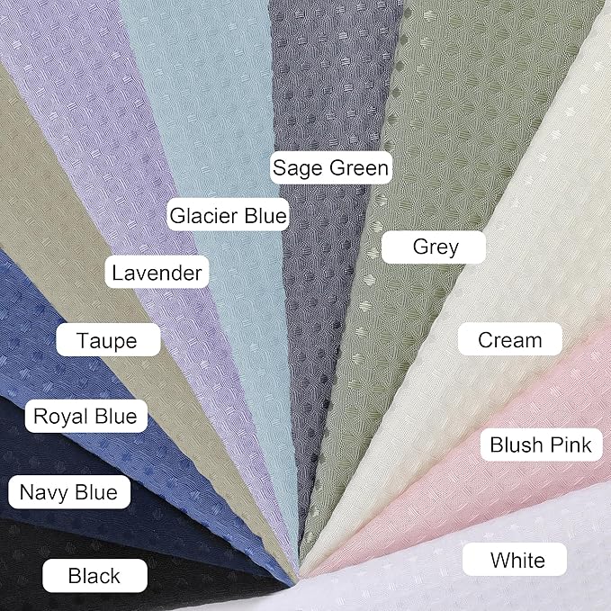 OVZME Extra Long Shower Curtain Set - 84 Inch Long Waffle Weave Heavy Duty Cloth Shower Curtain for Bathroom, Luxury Weighted 230GSM Bath Curtain Set with 12 Plastic Hooks, 72Wx84L, Glacier Blue