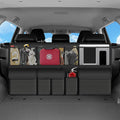 Hanging Trunk Organizer Fit For JEEP Grand Cherokee Foldable Large Capacity 41.3x20 inch Backseat Trunk Organizers Storage with Multi Pockets（Black）