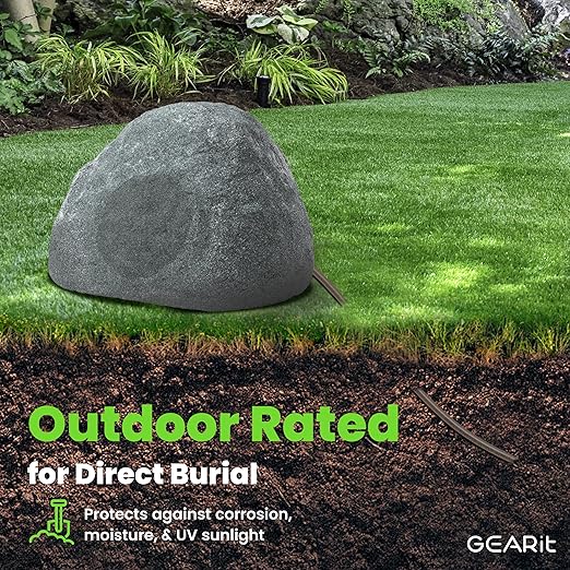 GEARit Outdoor Speaker Wire CL3 Rated, 14 Gauge Speaker Wire, Speaker Cable 250